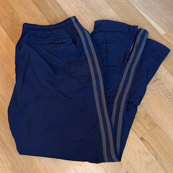 Old Navy Other - Old Navy Men's Dark Blue Joggers with Gray Double Stripes